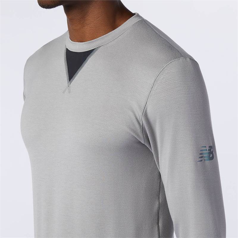 New Balance Mens Q Speed 1NTRO Long Sleeve Top-4